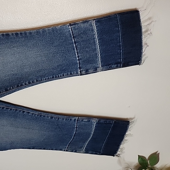NEW Anthropologie Pistola Lennon High Rise Graduated Crop Boot Jeans Distressed - Picture 9 of 13
